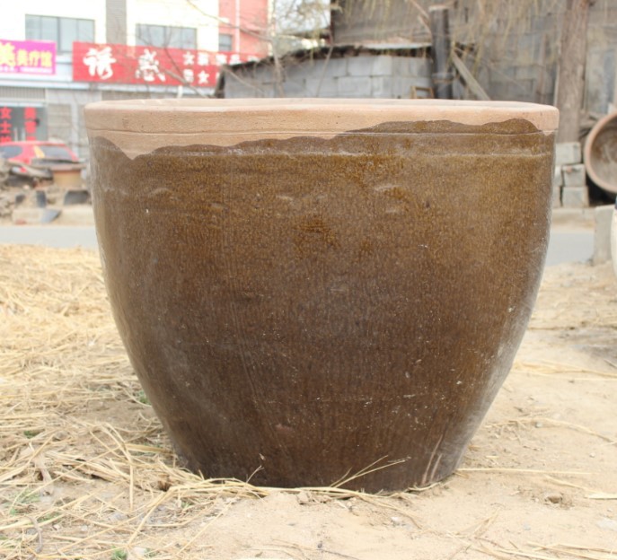 陶瓷大缸800斤400kg发酵缸 水缸 白酒缸 腌菜泡菜耐酸缸 油醋缸