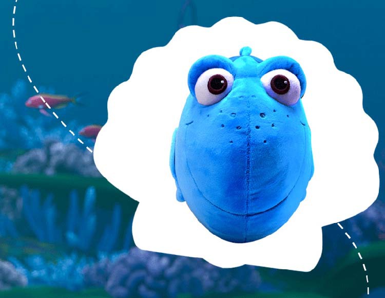 新版海底总动员尼莫小丑鱼公仔多利鱼毛绒玩具儿童礼物一件代发