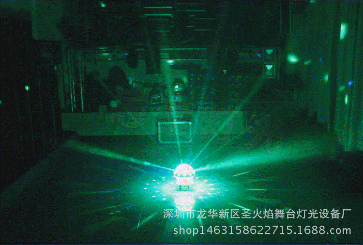 led大宇宙魔球灯ktv包房效果灯旋转灯舞厅魔球灯酒吧镭射舞台灯光