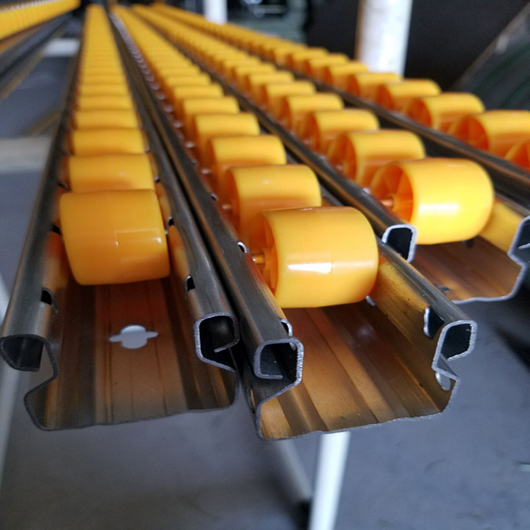 加强钣金流利条6025钣金流利条4135铝合金滑轨先进先出仓储货架