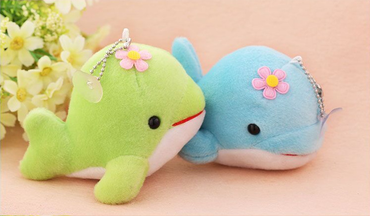 可爱小鲸鱼毛绒玩具 情侣小公仔玩偶 个性生日礼物活动礼品批发