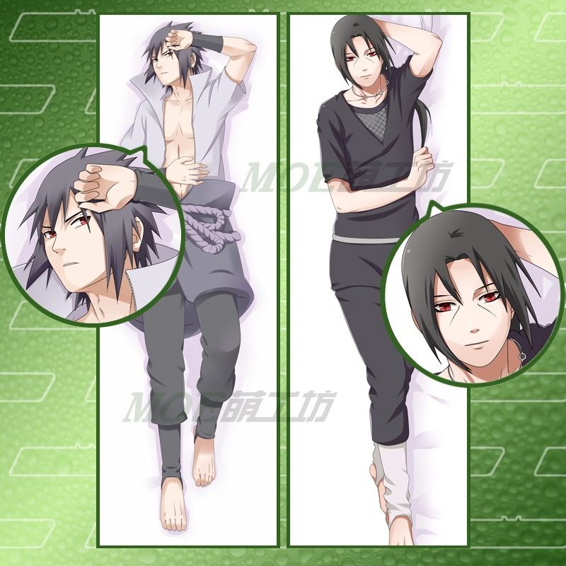 火影忍者宇智波佐助日本动漫等身抱枕淘宝货源来图定制一件代发