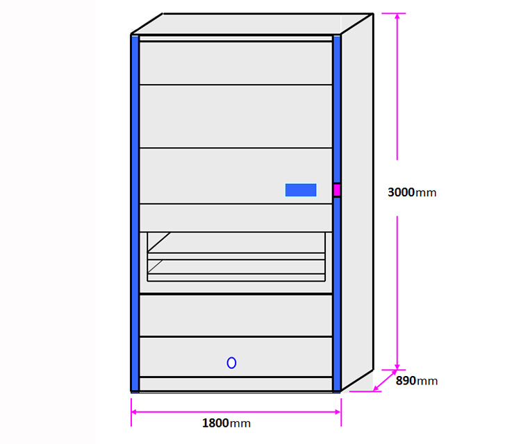 批发三位一体控制选层档案柜 内置条形码数据库管理文件柜厂家