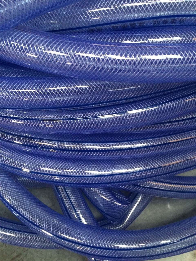 厂家直销pvc无味线管 纤维增强软管 透明无毒耐压抗拉伸蛇皮管