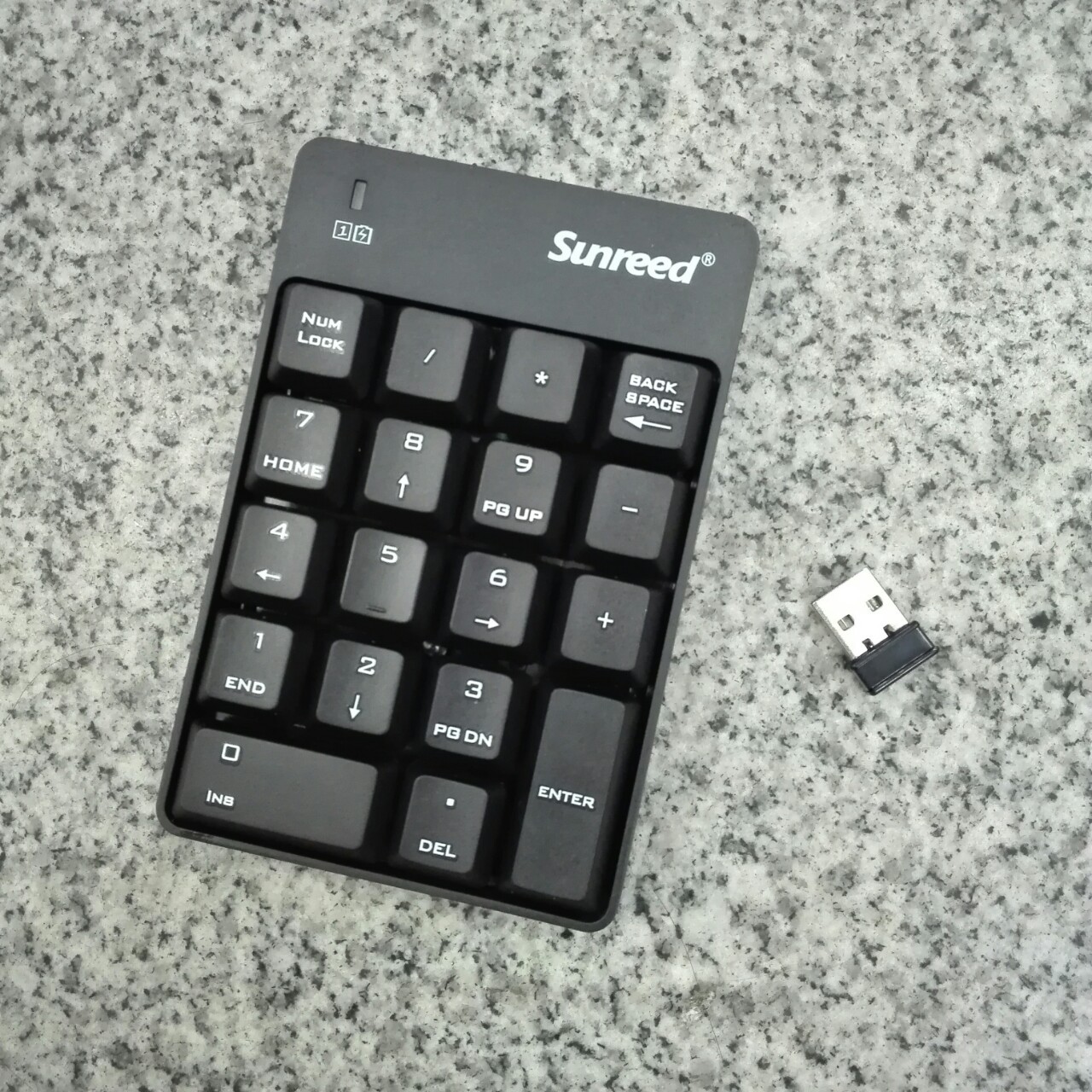 桑瑞得(sunreed)usb迷你数字小键盘财务会计专用2.4g无线数字键盘