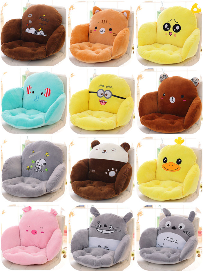 卡通龙猫儿童坐垫靠垫透气座垫加厚学生餐椅垫屁股垫子厂家批发