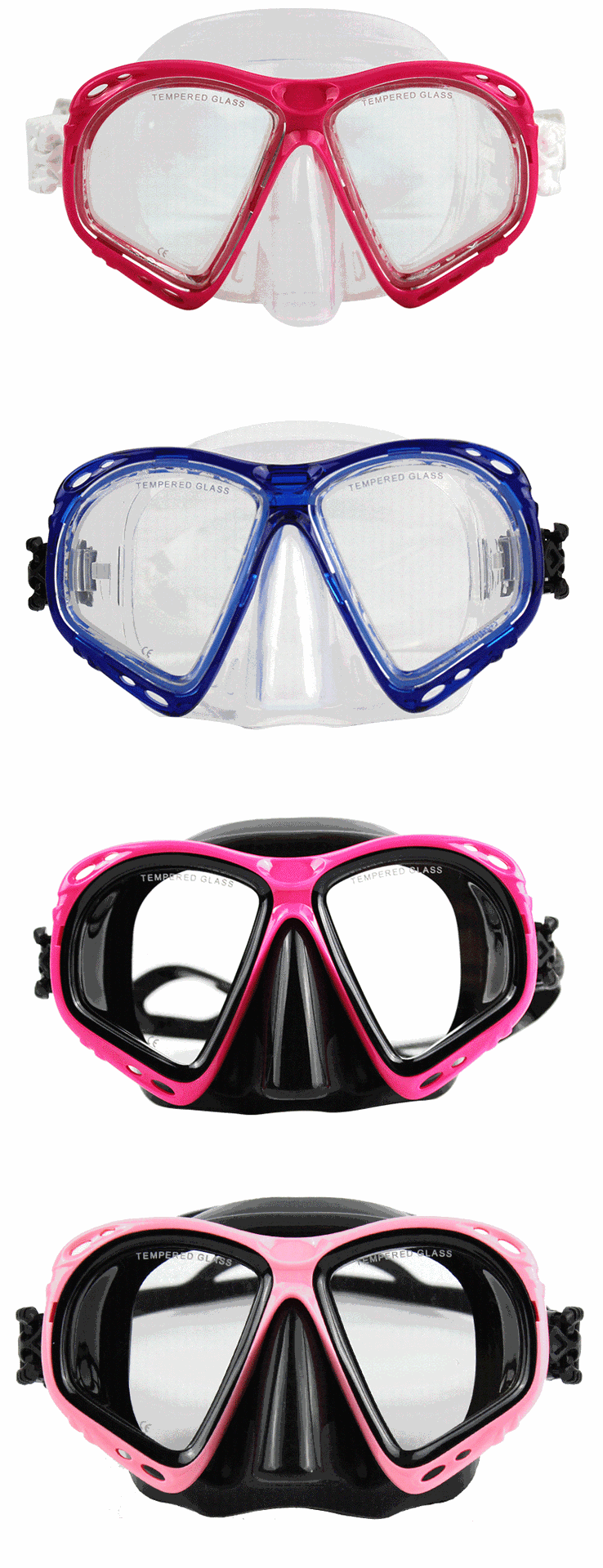潜水镜 成人潜水运动装备 浮潜面罩 游泳训练用品 硅胶潜水.