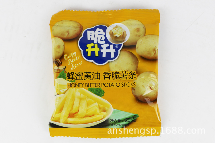 脆生生脆升升蜂蜜黄油香脆薯条20g*75