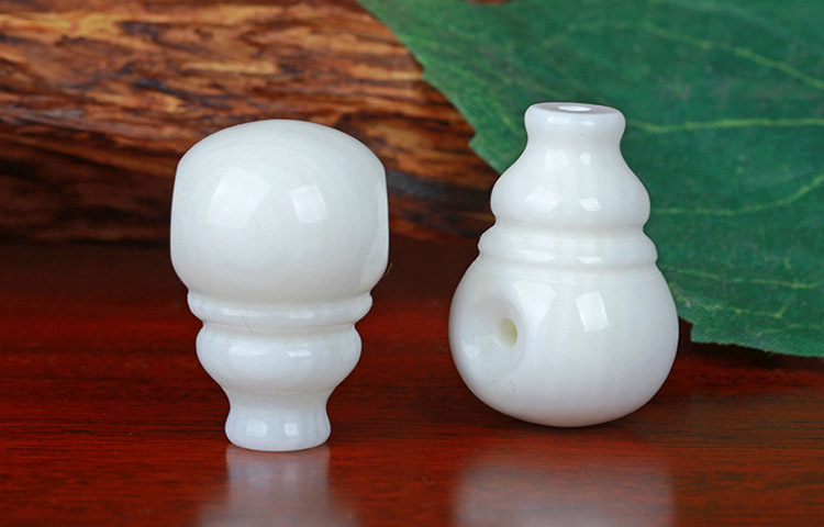 纯天然精选万宝螺藏式三通佛头水滴一体佛塔diy佛珠配饰配件批发