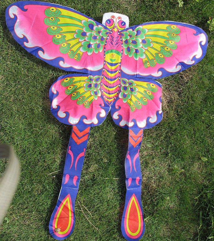 儿童舞蹈风筝 团体活动用品越飞越高 彩色蝴蝶风筝批发 量大优先