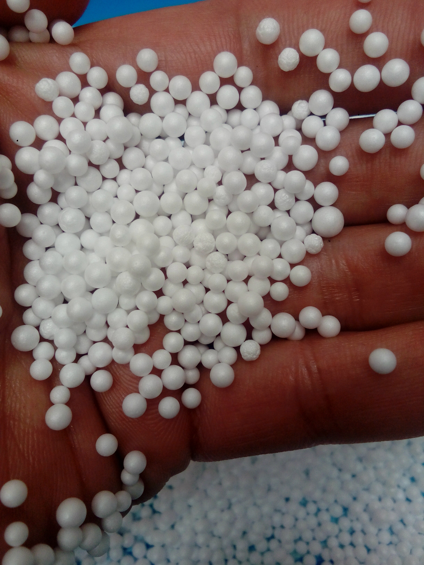 eps泡沫滤珠滤料,轻质·塑料颗粒滤珠水处理材料,0.5-1mm 1-2mm