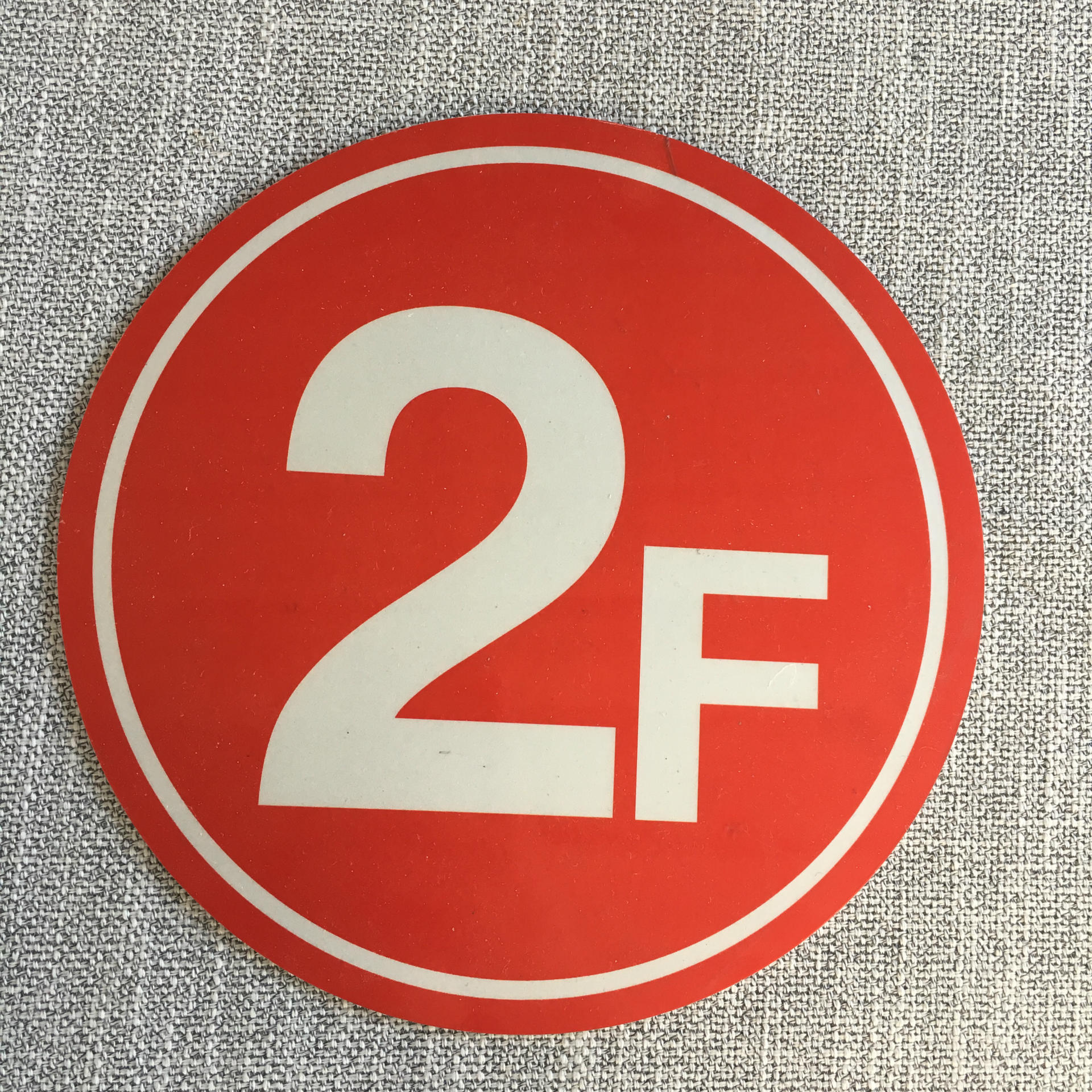 厂家定制 圆形小区pvc反光膜栋牌 单元牌 反光号码楼层门牌标牌