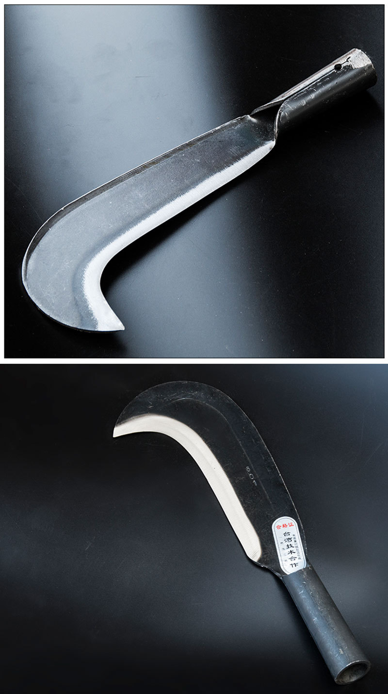 锻打弯刀锻打砍柴刀农用镰刀户外野营刀破竹刀 厂家直销农用工具