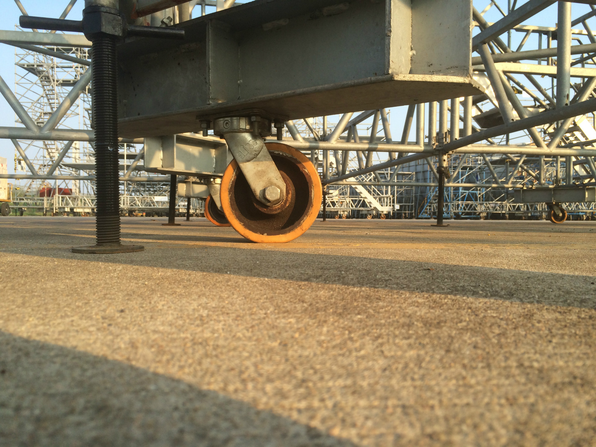 达望dw 机场船厂工业83系列8寸pu钢芯万向脚轮超重型脚轮厂家直销