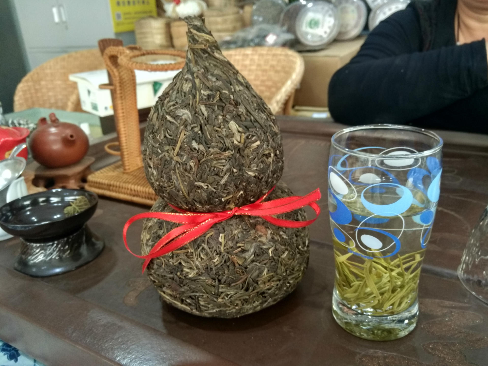 1000克 乔木金瓜贡茶 云南民族特色普洱茶 工艺礼品葫芦茶 手工茶