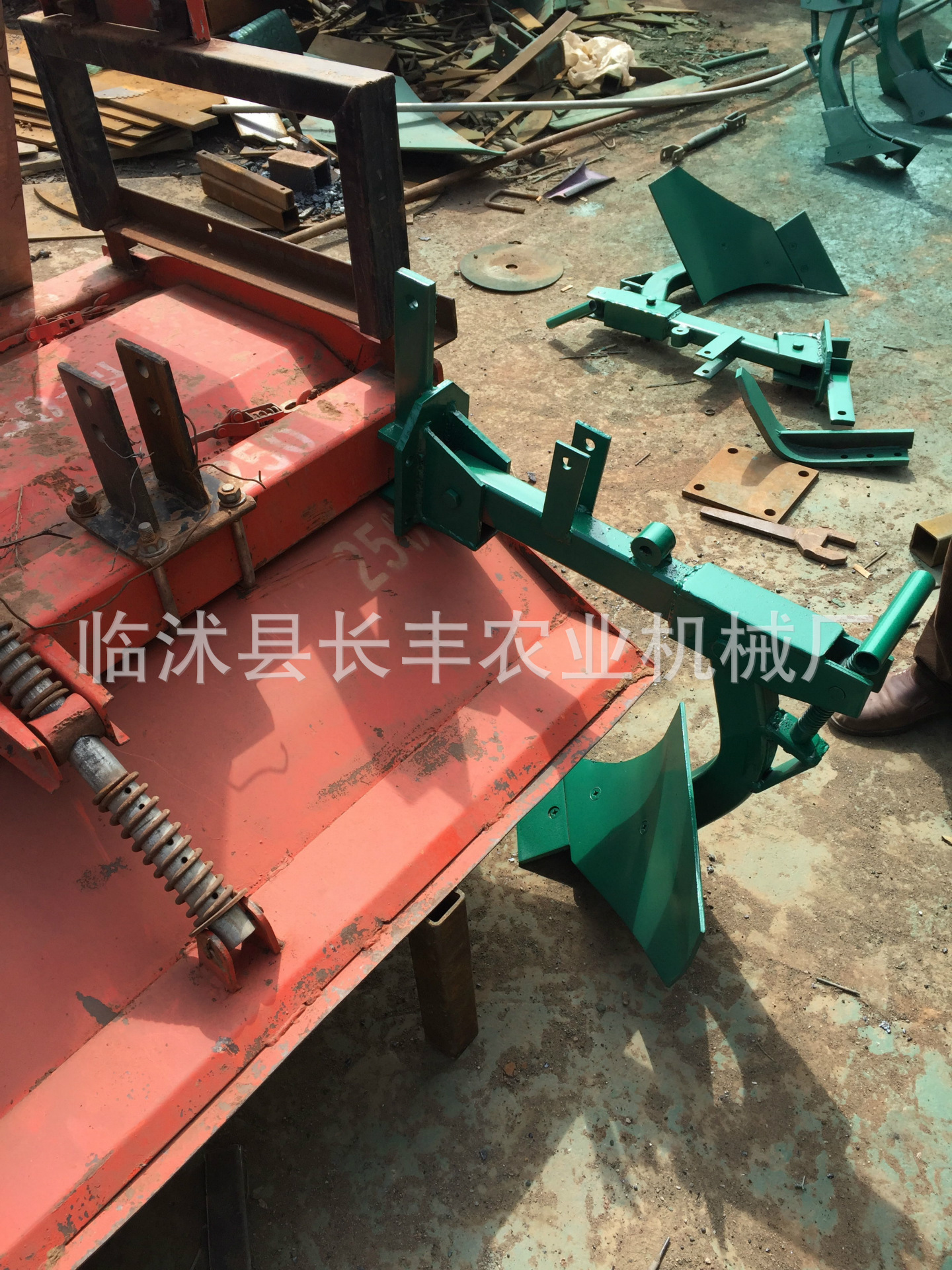新型加重开沟犁 起垄犁 旋耕机后置铧式开沟犁 起垄器 扶沟犁