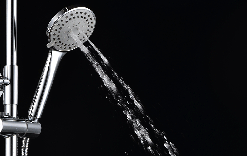 巴弗卫浴淋浴花洒套装冷热水龙头浴室升降沐浴器喷头增压手持1