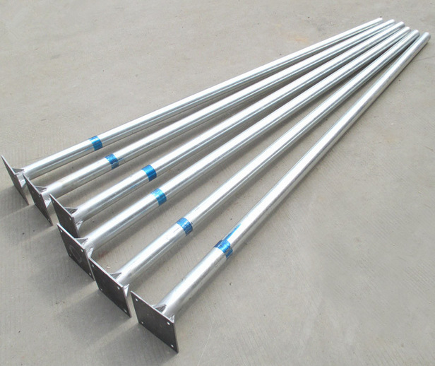 交通标志牌立杆 反光镜广角镜立杆 定制各种立杆镀锌管交通设施