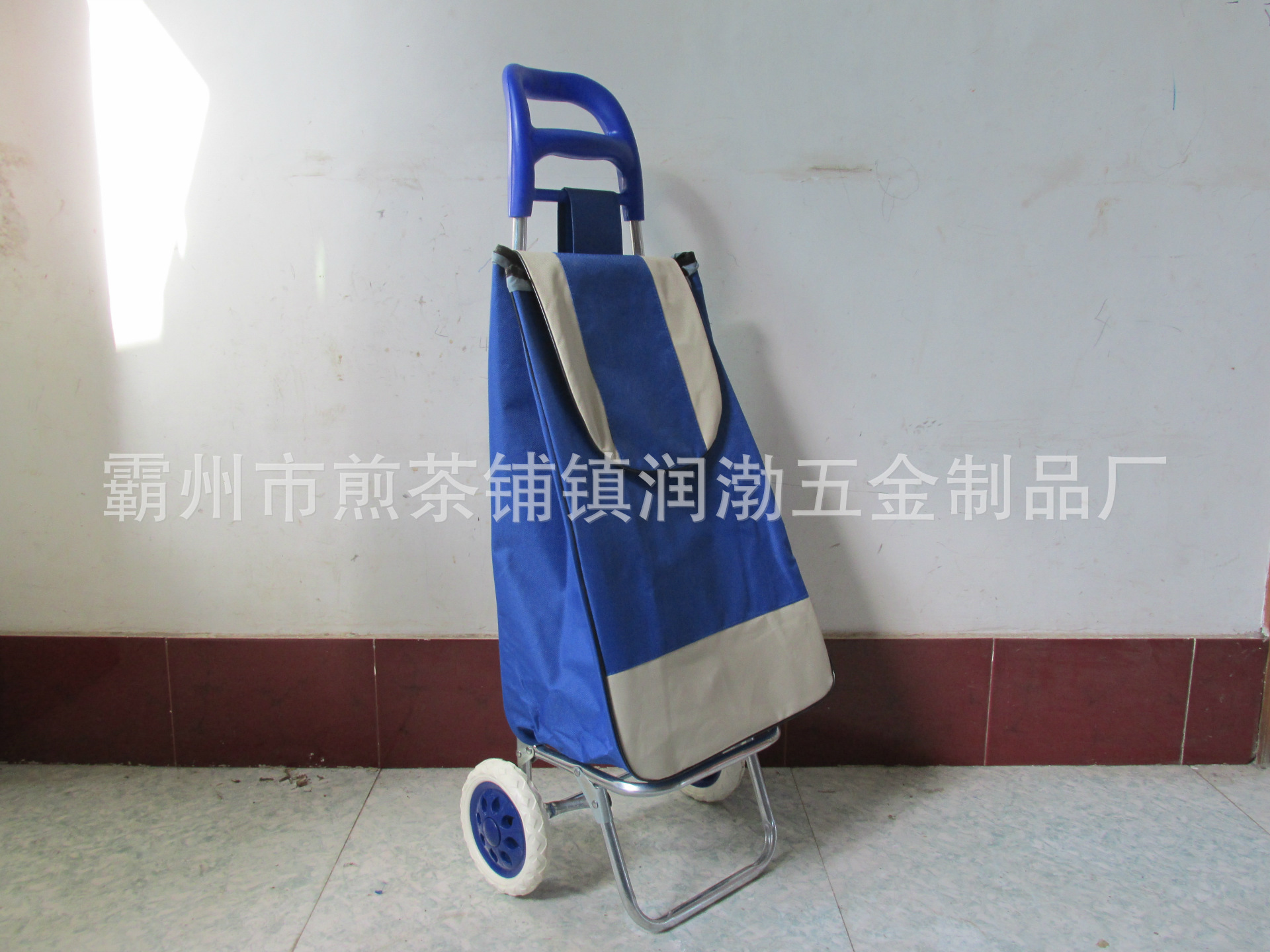 Steel Pipe 600D Fabric Hand Buggy Promotional Gifts Convenient Shopping Cart Printing Logo Hand Buggy Manufacturer