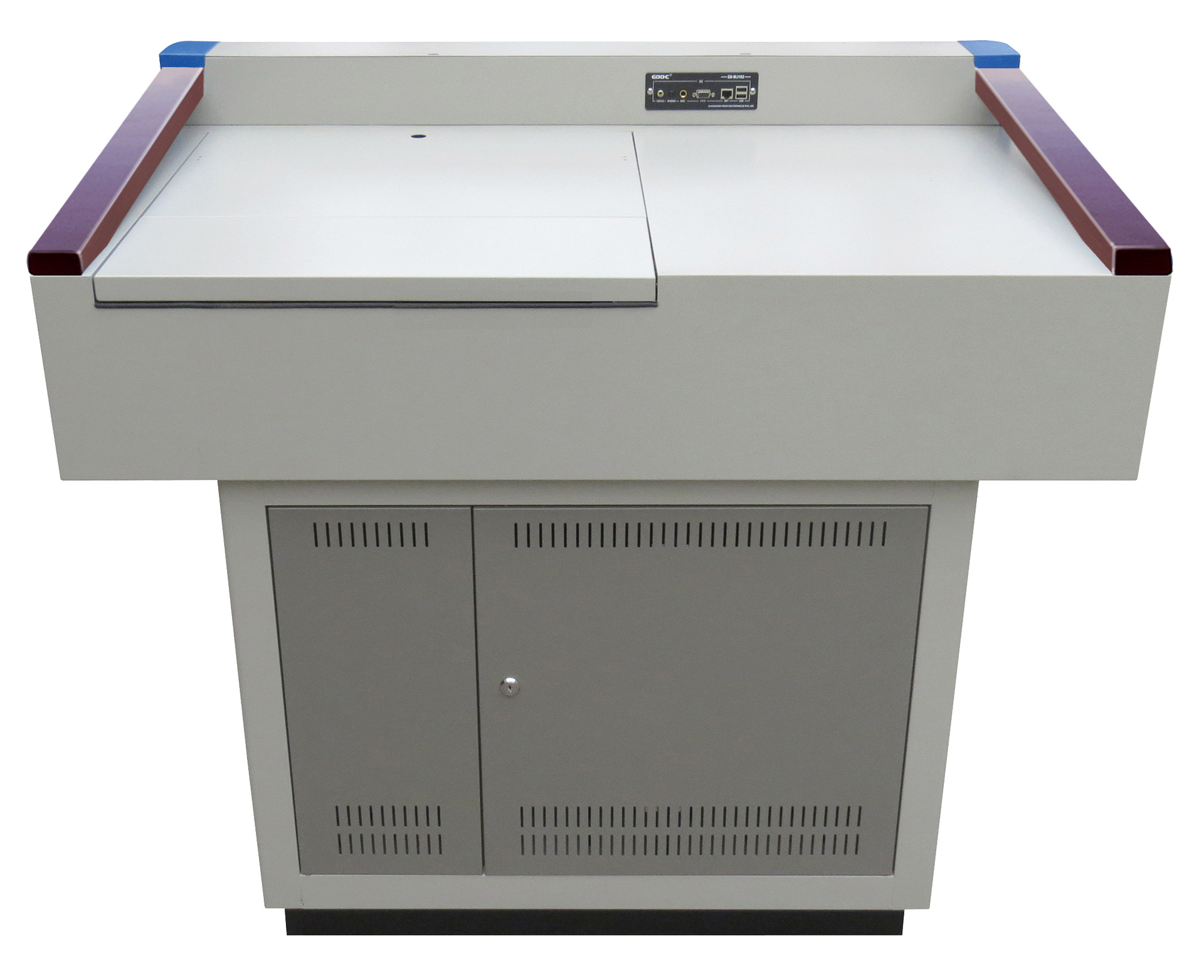 钢制讲台厂家 dmt8710zt多媒体讲台 品质有保证 出货快 可订做