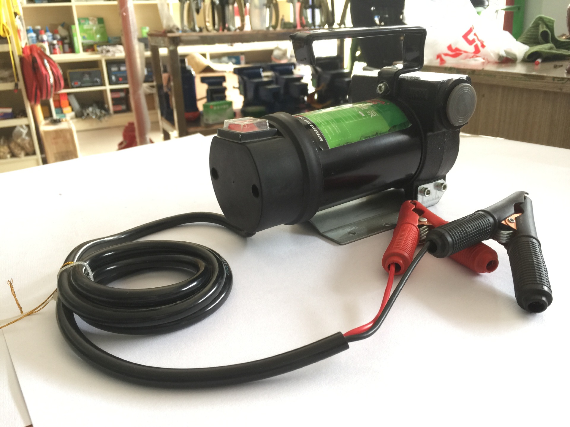 厂家直销便携车载直流24v电动柴油加油泵