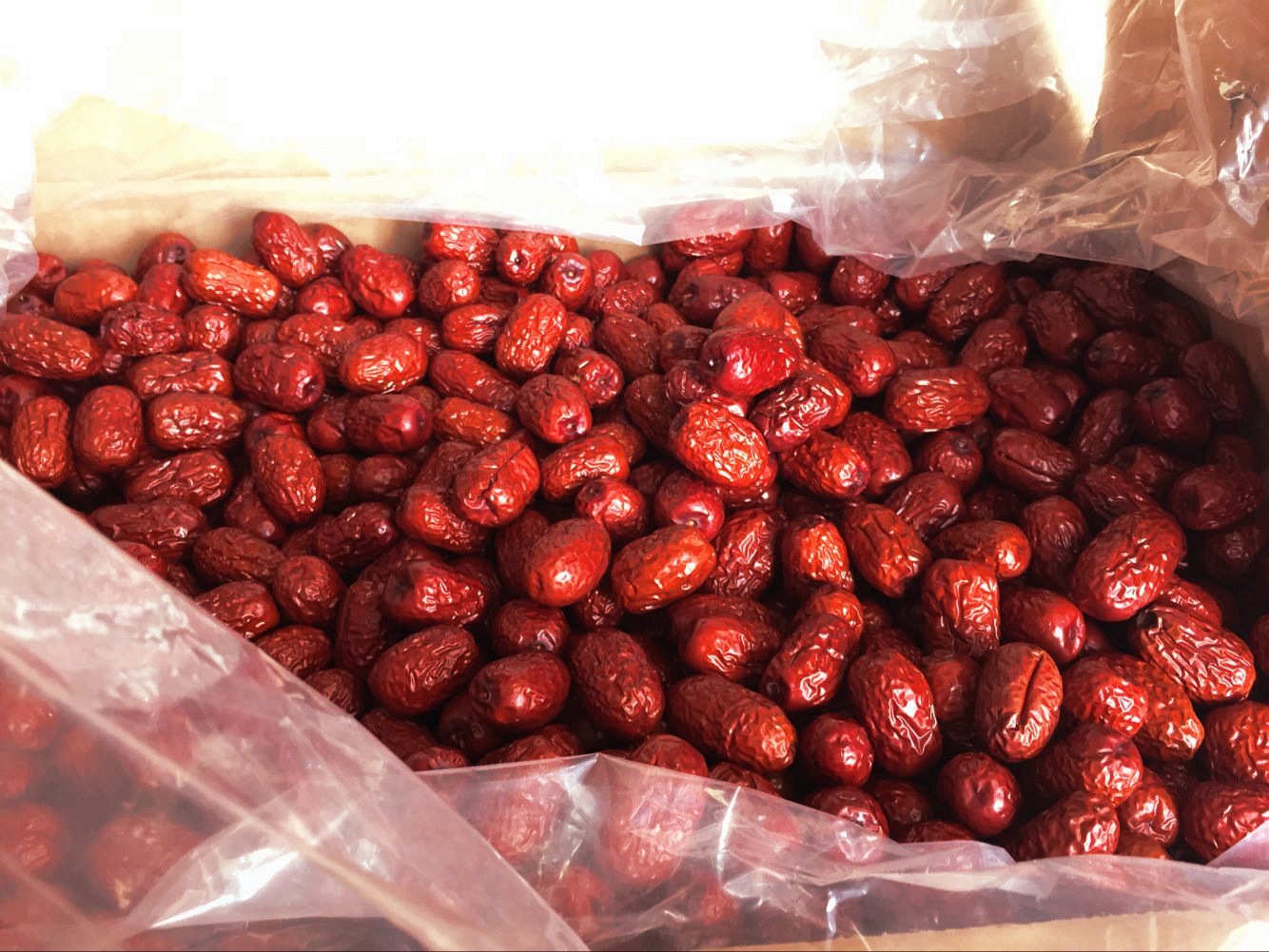 批发新疆若羌灰枣田枣果干杂粮 散装优质大红枣一件代发真空包装