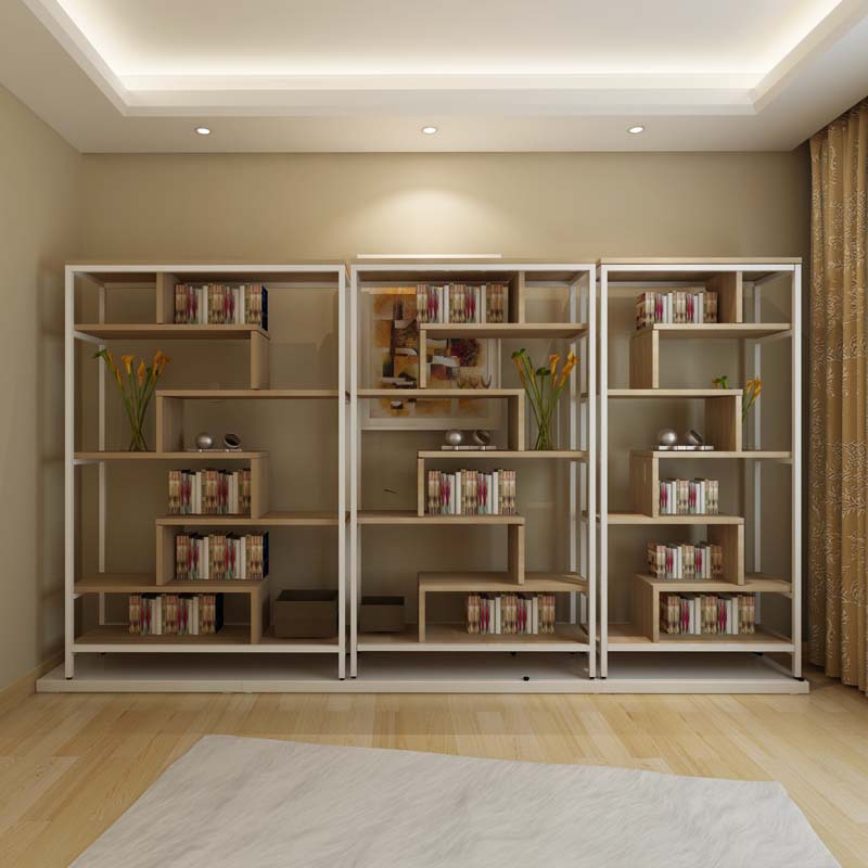 厂家批发新款置物陈列货架饰品收纳储物书架简易艺术造型展示架