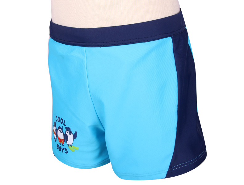 兰嘟吡韩国儿童泳衣男童小孩宝宝平角泳裤 中大童游泳裤 包邮学生