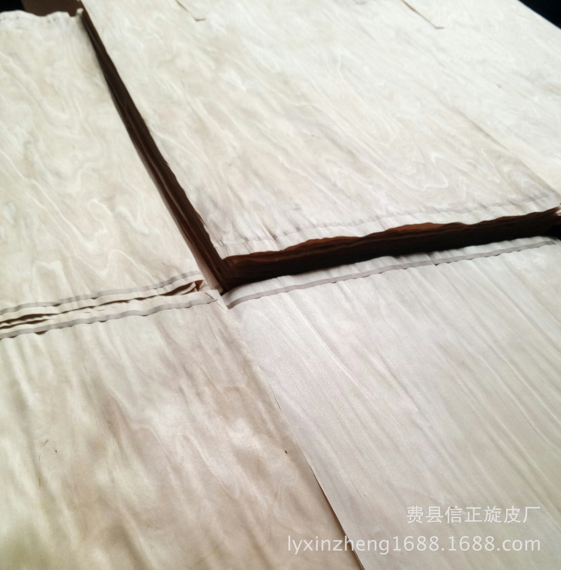 东北桦木旋切各种规格厚度的异形面皮单板木皮