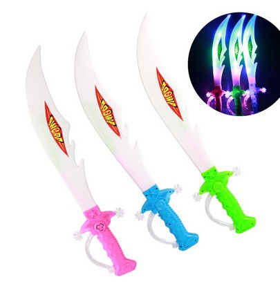 Dragon Butcher Broadsword Hot Sale Children's Luminous Electronic Knife Flash Music Sword Gifts for Boys Stall Toys Wholesale