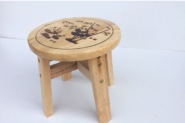 批发实木小圆凳小板凳圆凳子儿童矮凳加厚成人换鞋凳 厂家直供