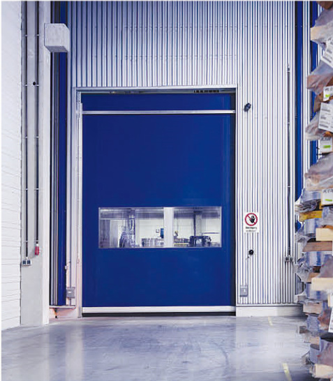 快速拉链门 厂家直销 可定做 快速防撞门可恢复状态