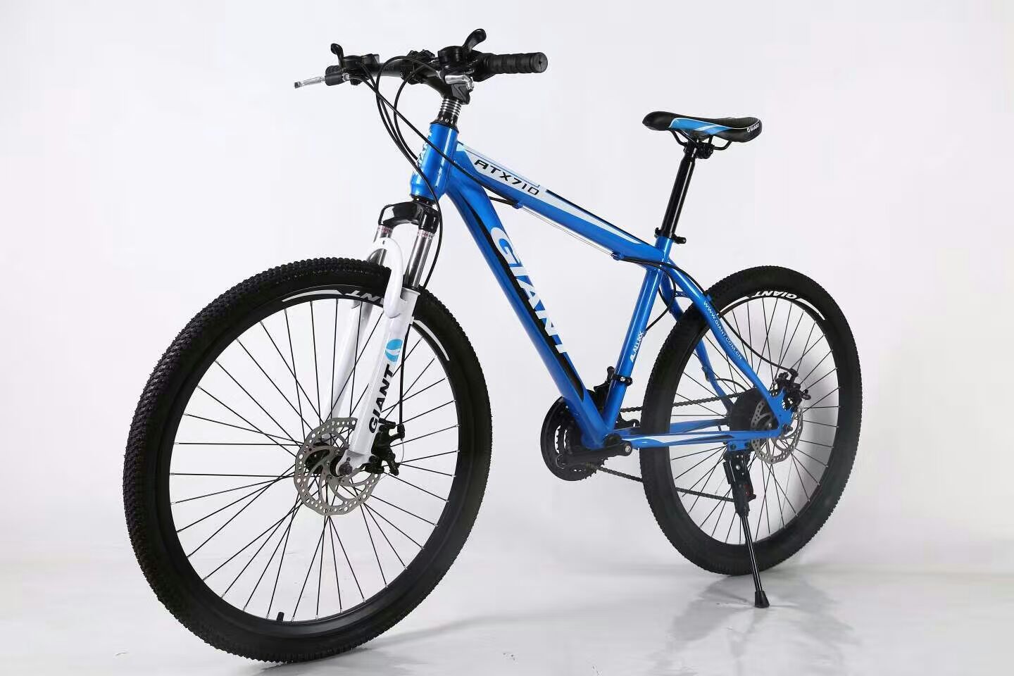 新款atx710 777捷安特山地车变速自行车双碟刹促销车.
