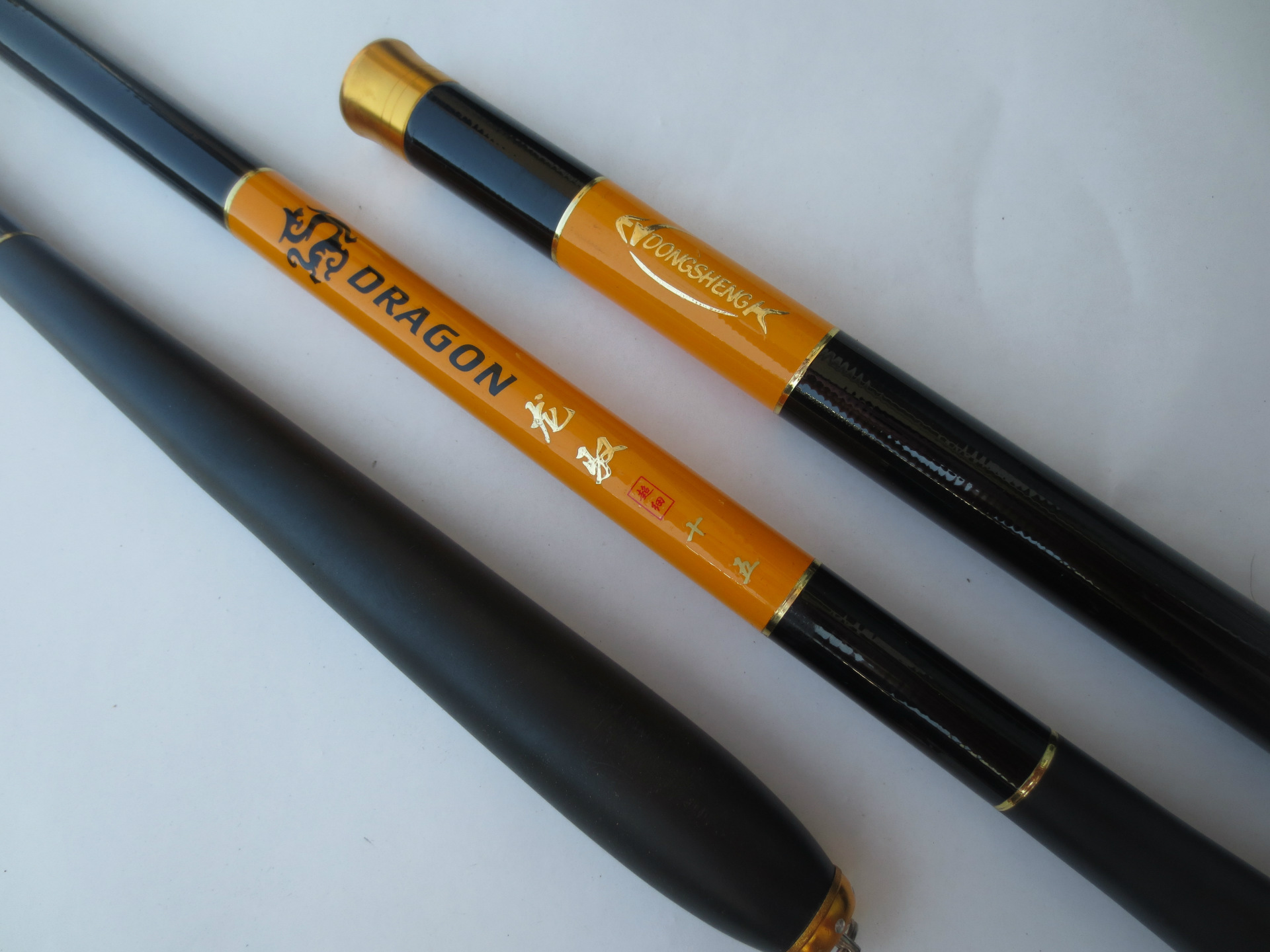 鱼竿渔具厂批发龙驭高超轻超硬手竿碳素溪流竿