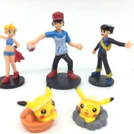 9款皮卡丘 人物 宠物小精灵 神奇宝贝 pokemon 口袋妖怪 玩偶