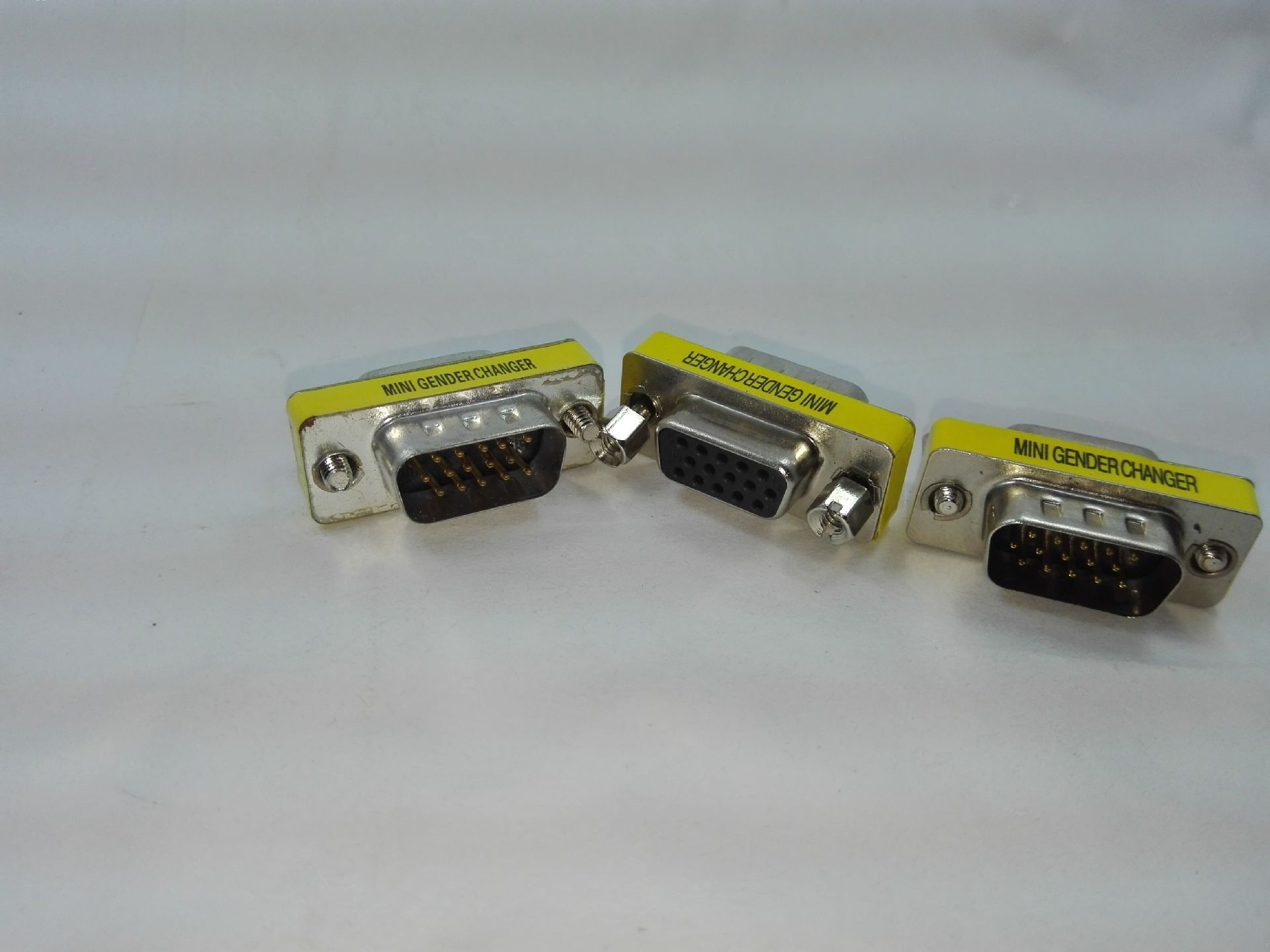 vga公对母转换头 15针对接头台湾头 vga线连接延长头 15针对15孔