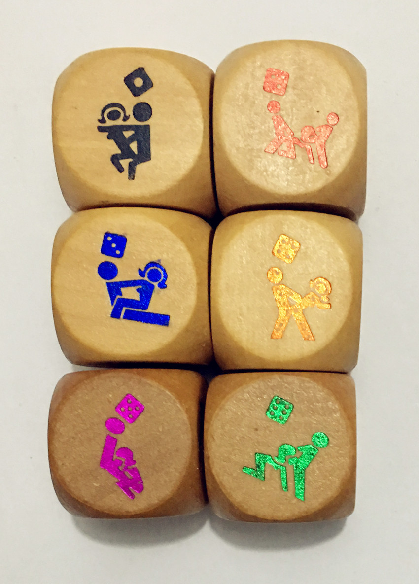 木头情趣骰子 代发货送小礼品 爱情互动游