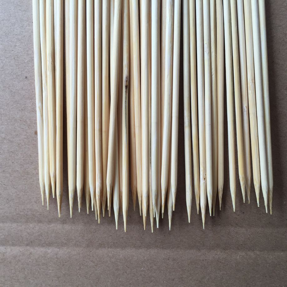 烧烤竹签30cm*3mm烤肉羊肉串串一次性竹签子烤肠烤串工具用品