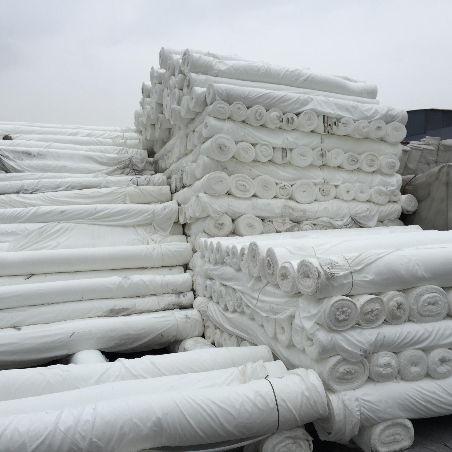 长兴厂家全涤平纹染色磨毛布桃皮绒春亚纺18号扣2穿坯布315cm88克