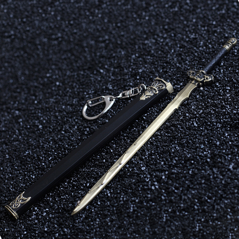 青云志 诛仙剑 青云门派历代掌门佩剑 武器模型 合金鞘刀兵器摆件