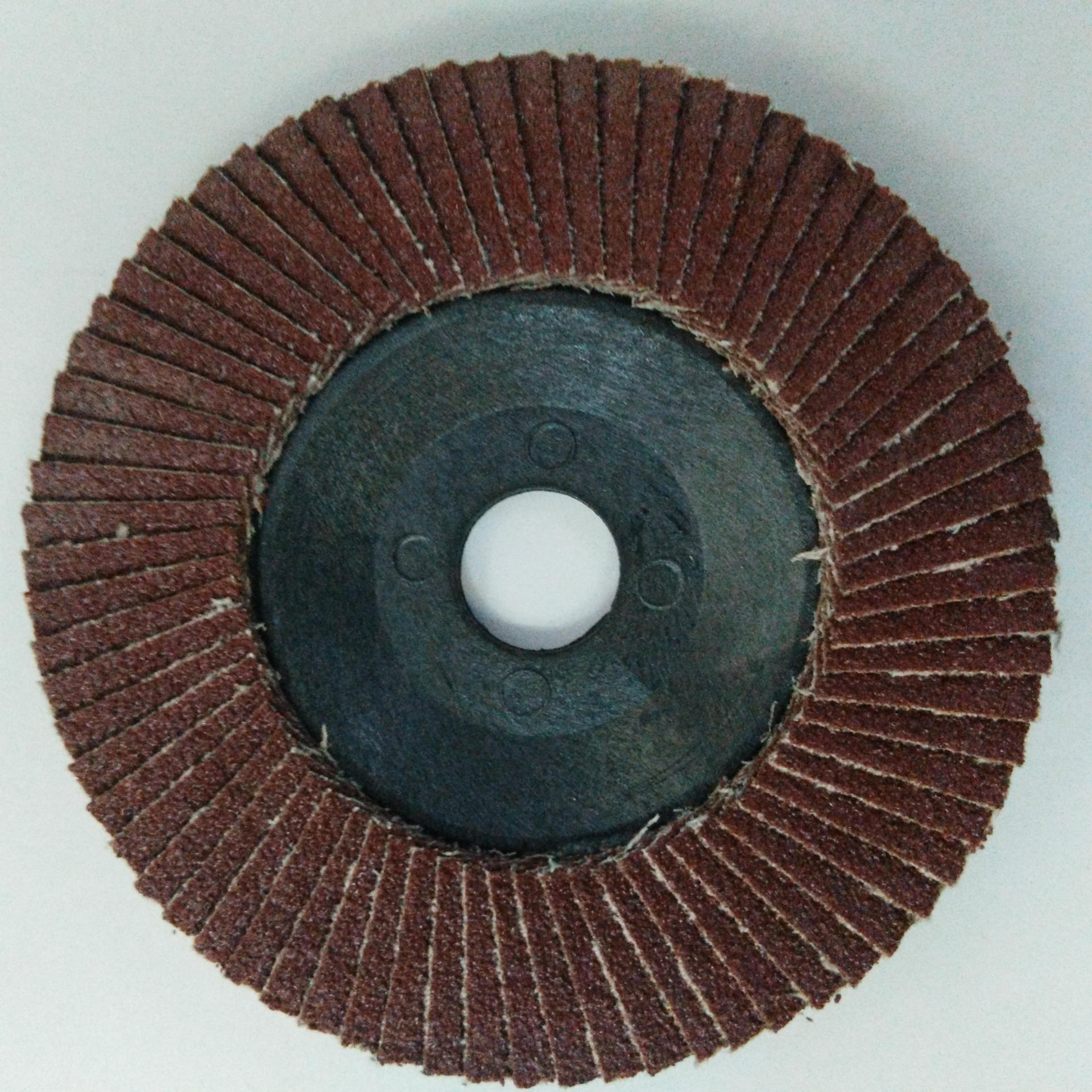 125*22塑盖 红砂百叶轮百叶片打磨片抛光片