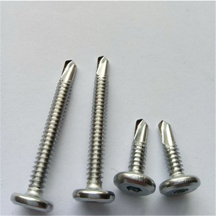 410不锈钢平头内六角钻尾倒边自攻自钻燕尾螺钉护栏专用m5.5*19