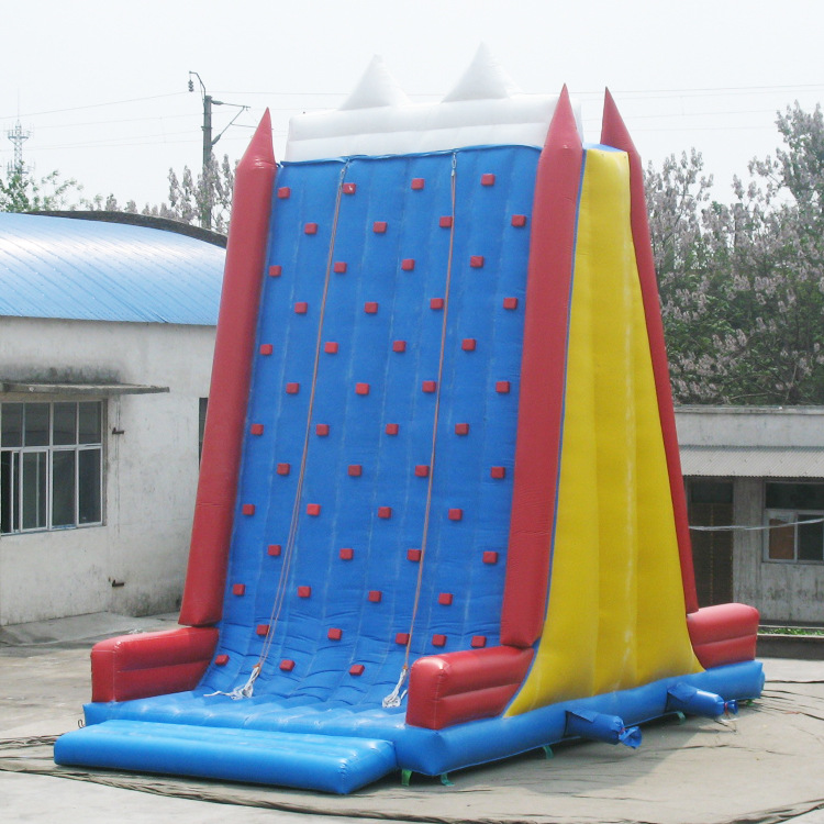 充气攀岩墙搞促销娱乐竞技项目趣味做活动道具儿童闯关新游乐设备