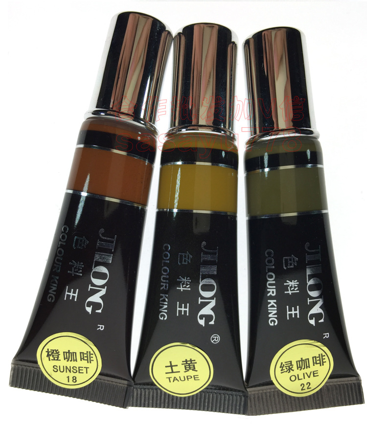 纹绣色料纯植物半永久小纹身/纹眉色乳美瞳线机器绣眉水雾眉色料