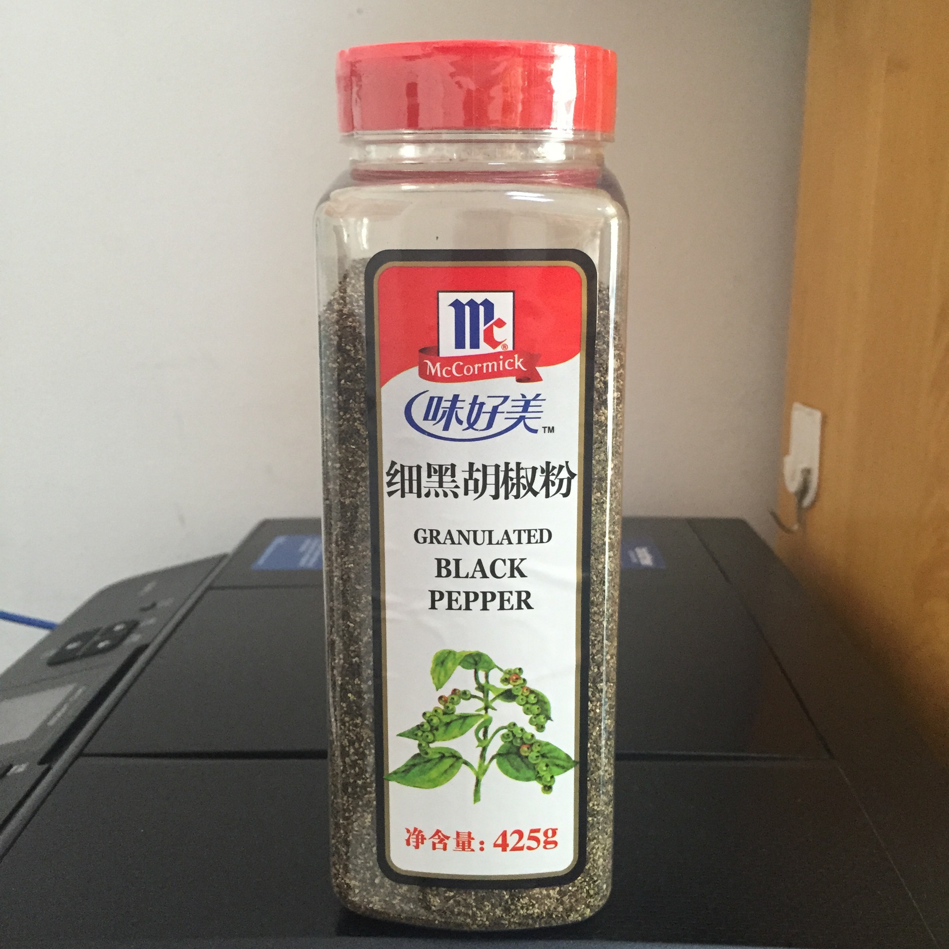 【味好美】细黑胡椒粉 425g