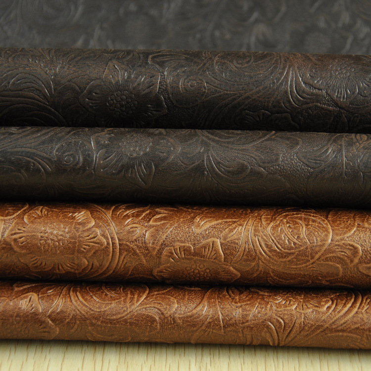头层疯马压花牛皮现货 油腊疯马真皮皮料 变色疯马油腊牛皮厂家