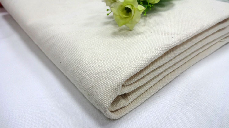 全棉16安有机棉帆布厂家直供现货箱包鞋材手袋16安平纹有机棉布