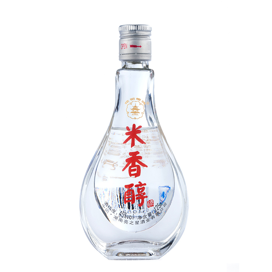 小瓶白酒125ml花明楼米酒香醇45度礼盒散装厂家