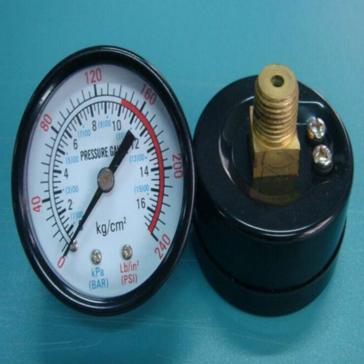 批发厂家直销y50y40各气压真空表不锈钢气动元件耐震压力表油压表