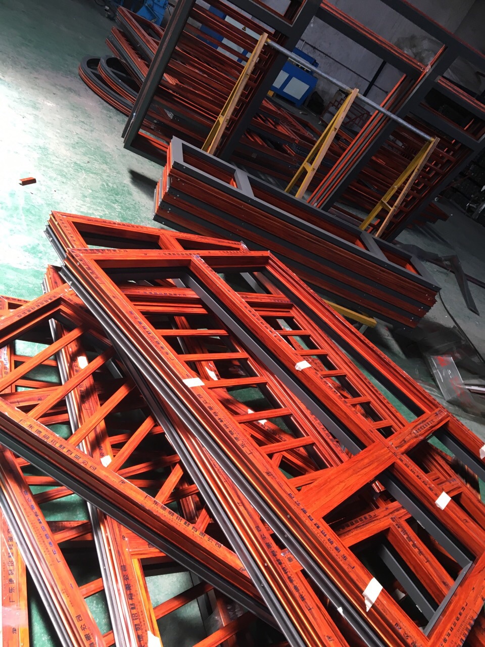 德勋80断桥窗纱一体 铝合金门窗 断桥铝门窗 门窗铝型材 平开窗